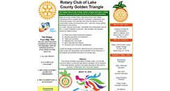 Desktop Screenshot of lakecountyrotary.org