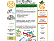 Tablet Screenshot of lakecountyrotary.org